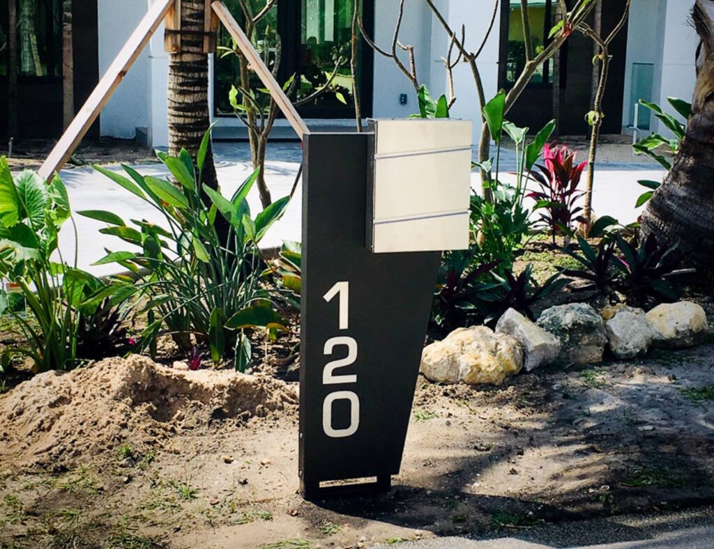 Modern Customized Mailbox with Lock