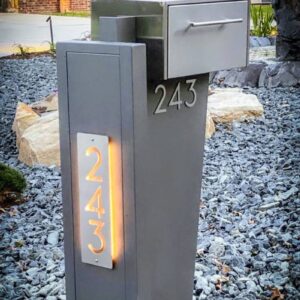 Customized Mailbox with Stainless Steel Mailbox Lock