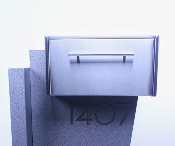 The Scottsdale Stainless Steel Mailbox