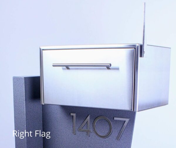 The Scottsdale Stainless Steel Mailbox