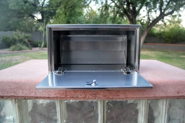 The Scottsdale Stainless Steel Mailbox