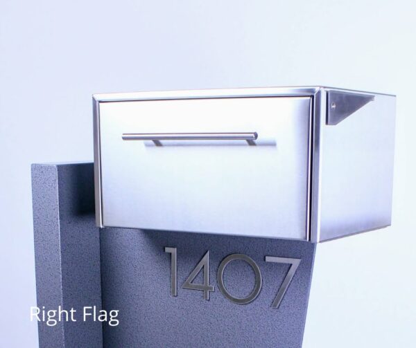 The Scottsdale Stainless Steel Mailbox