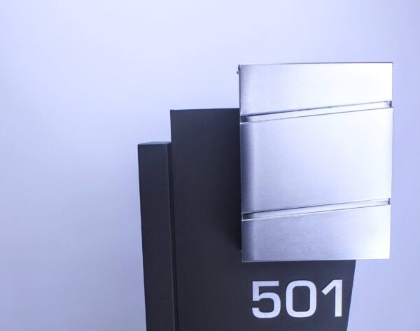 Stainless Steel Modern Mailbox