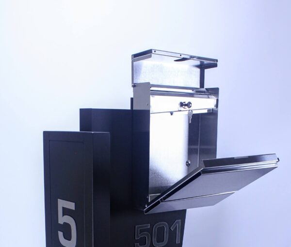 Stainless Steel Modern Mailbox